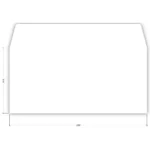 Koverta 23x11mm samolepljiva bez prozora 80g