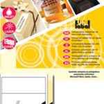 Nalepnica A4 bela      192x61mm       100 lista                                              UL603